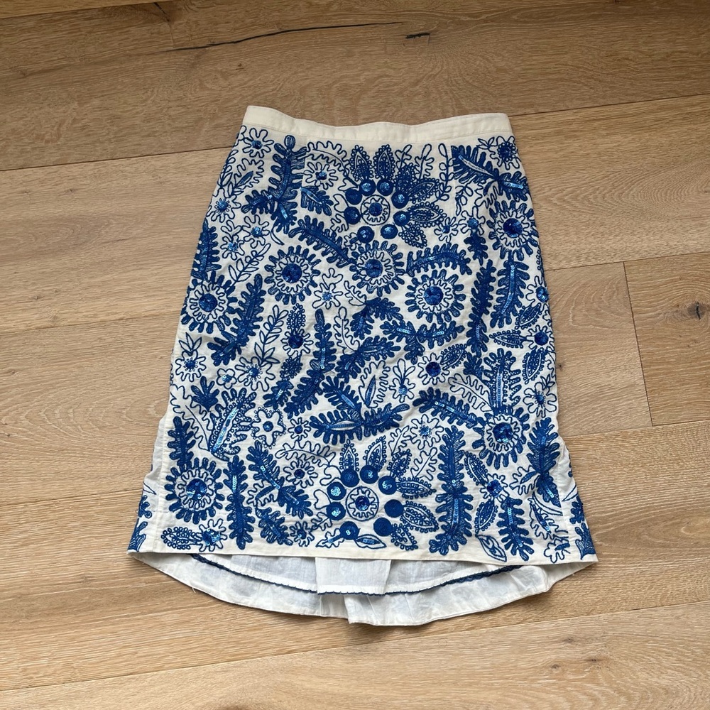 Moulinette Soeurs Embroidered Skirt
